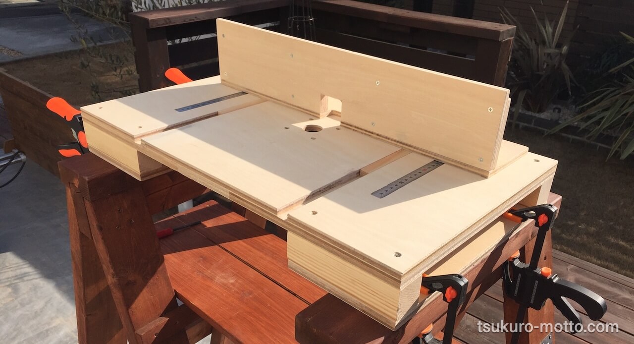 ルーターテーブルの構造と使い方tiny-cabin-woodworks