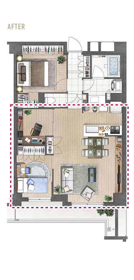 おしゃれで快適な３LDKの間取りで暮らす！ライフスタイル別の間取りやレイアウト・物件選びのコツまで徹底解説 - 東京都内の高級中古マンションリノベーションマンションの購入なら mitaina ミタイナ