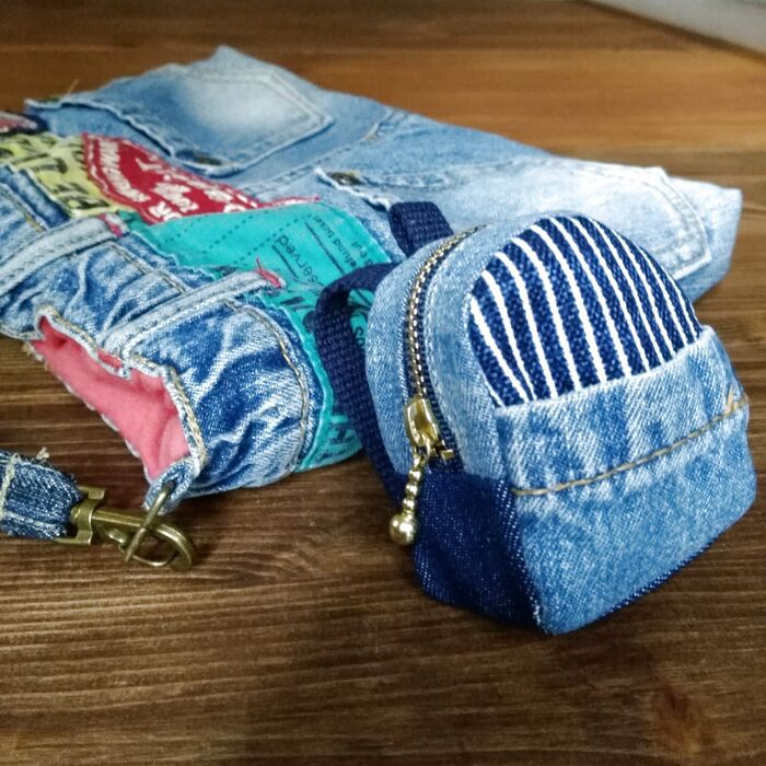 簡単にサクッとつくれるのが好き！ミニミニスクエアポーチの作り方ファスナー１０㎝使用zipper pouch tutorialはぎれが大活躍の小さな四角いポーチです😆