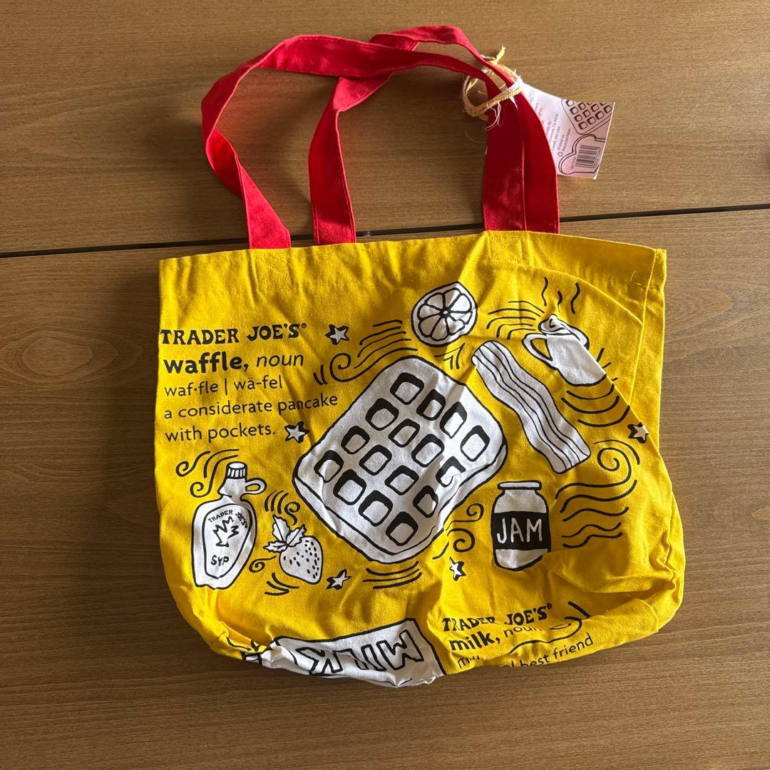 レビュー特典 TRADER JOE'S トレーダージョーズ エコバッグ エコバック 大容量 マチ付き 海外セレブ おしゃれ 海外 高級スーパーアメリカ ママバッグ ジム用バッグ コットン キャンバス 手提げ 買い物袋 旅行バッグ サブバッグ トートINSTORE インストア