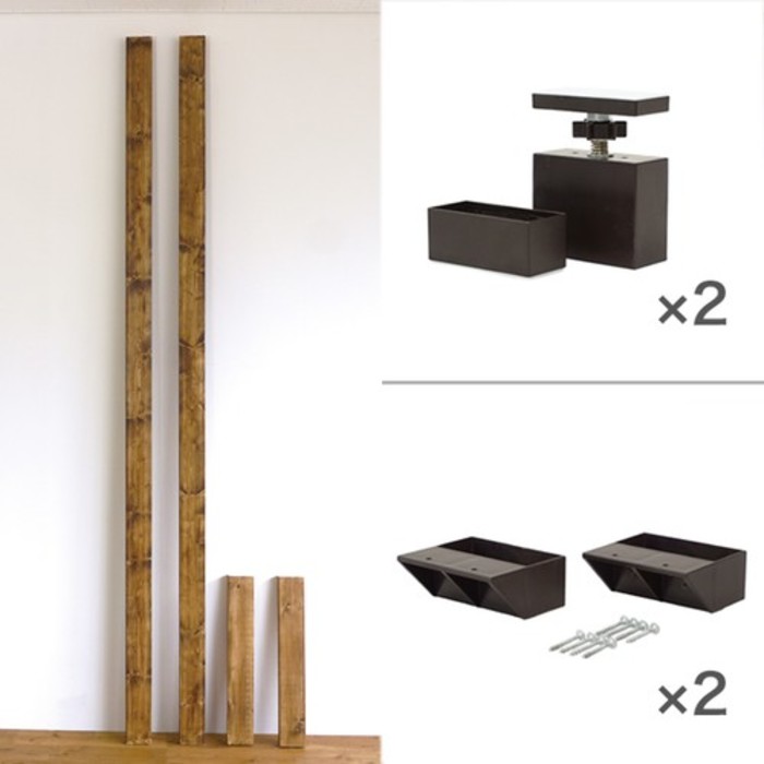 DIY棚賃貸OKラブリコ2×4 ラブリコで突っ張り棚の作り方！！この組み方も最高！！繋がってるように見せれる方法！！賃貸OK、シンプルなのにオシャレ！！壁に収納棚ができる！ diy