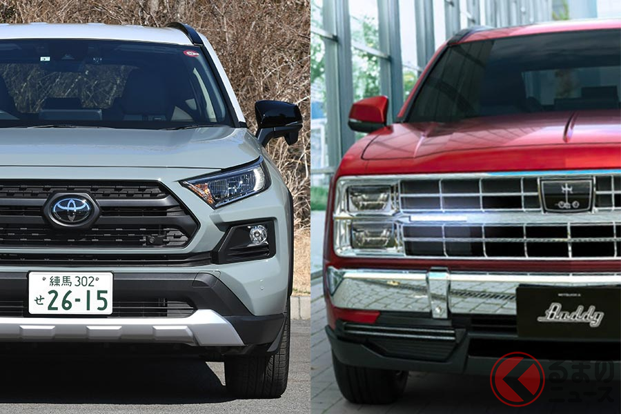 光岡 バディ トヨタRAV4がベース、アメリカンSUVらしい直線的デザインを表現 - 価格.com