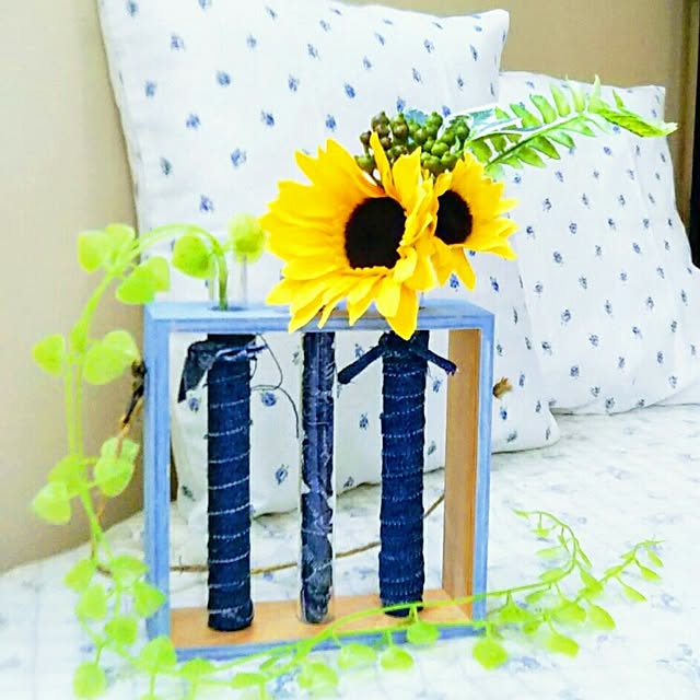 応用しだいで立派なインテリア☆シンプルなダイソー試験管 RoomClip mag