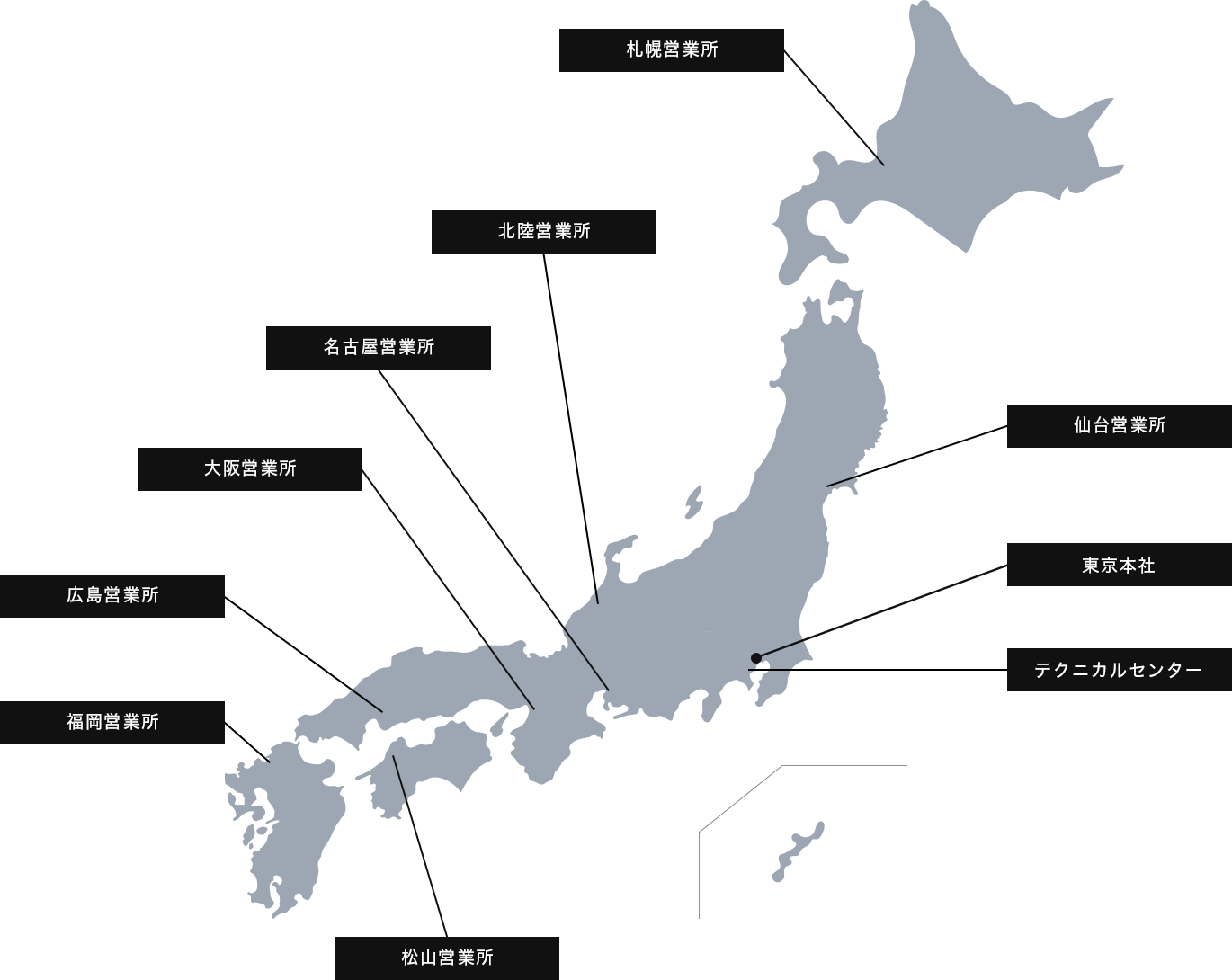 事業所一覧株式会社セキュリティデザイン