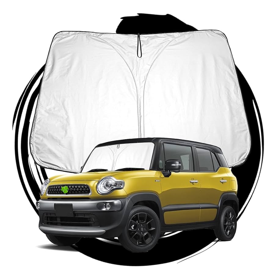 サンシェード自作。 スズキ クロスビー・MN71S by PEKE - みんカラ