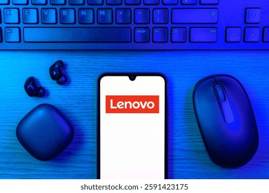 ダウンロード レノボのロゴ, 4k, lenovo 3dメタルロゴ, 白いネオンライト, 黒い背景, レノボエンブレム, 3dアート, レノボ 壁紙フリー. のピクチャを無料デスクトップの壁紙