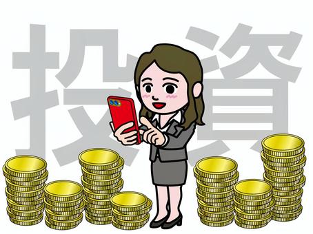 投資家から資金を集め運用する投資信託運用会社の男性のイラスト素材94397952- PIXTA