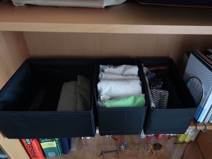 100均フックで夫の通勤カバンの置き場を作る収納だいすき♡かばんちょママ セリア・ダイソー品でスッキリ楽しくお片づけ