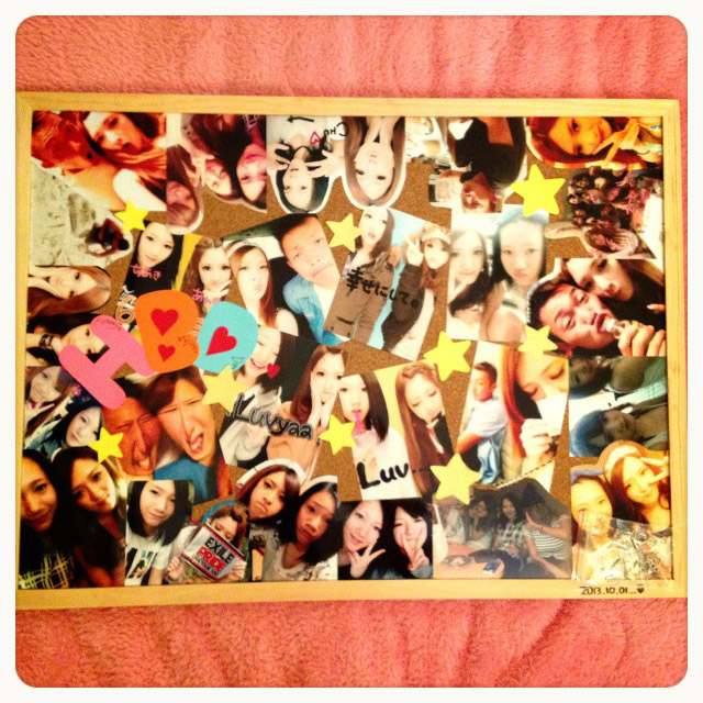 コルクボード おしゃれ 先輩へTikTok