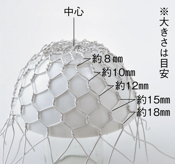 円柱編みカゴfleC.公式サイト神戸のワイヤークラフト教室