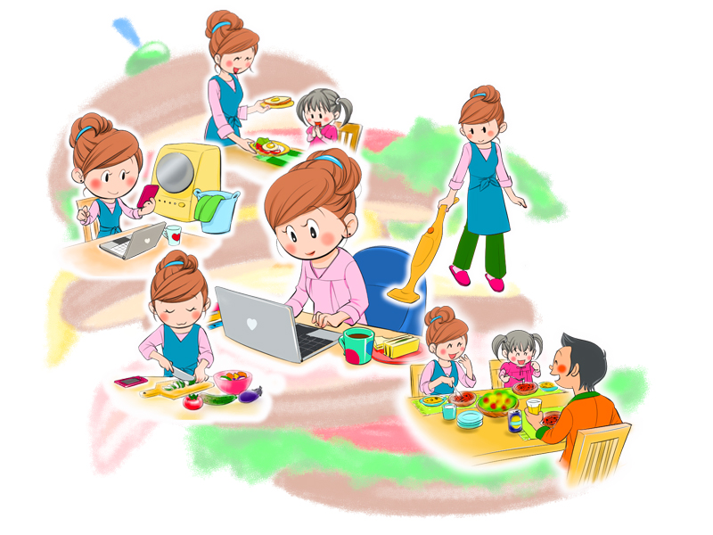 だいたーいこんな感じです🌸 出社の日もたまーにありますが、 今はほぼ在宅です。 お仕事のもうちょっと具体的な内容については今カキカキ中なので楽しみにお待ちください🎵イラスト日常漫画イラストエッセイイラストレーター漫画システムエンジニアSE