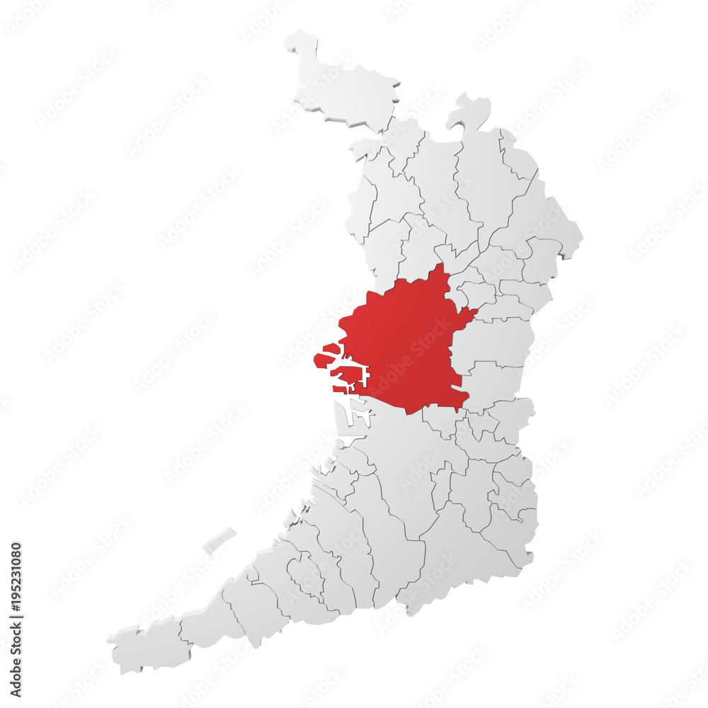 大阪府地図イラスト無料イラスト・フリー素材なら「イラストAC」