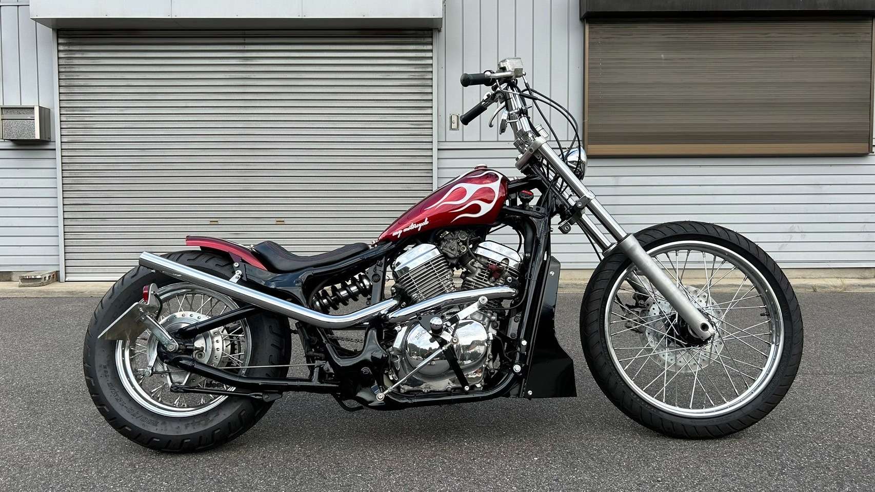 HONDA スティード400カスタムバイクバイクのカスタムなら広島市のany motorcycle