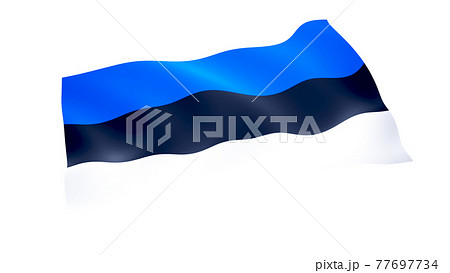 エストニア 国旗 波 - Pixabayの無料GIF
