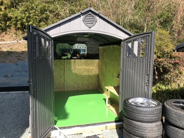 コストコのバイク向きガレージのおすすめ5選 果たして使えるのか検証する老ライダーブログ オートバイブログ 大人のバイクライフ