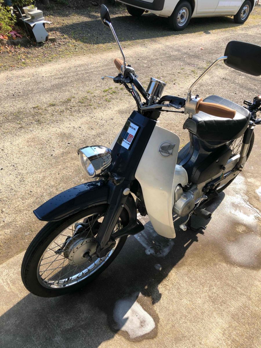 スーパーカブのカスタム モトブラン - JA59パーハンドル化。第一段階の懸念が解決。引き続き、検証します～～～～カブ１１０バーハンドルスーパーカブ110カブバーハンドルホンダスーパーカブ110ja59クロスカブホンダクロスカブスーパーカブ女子