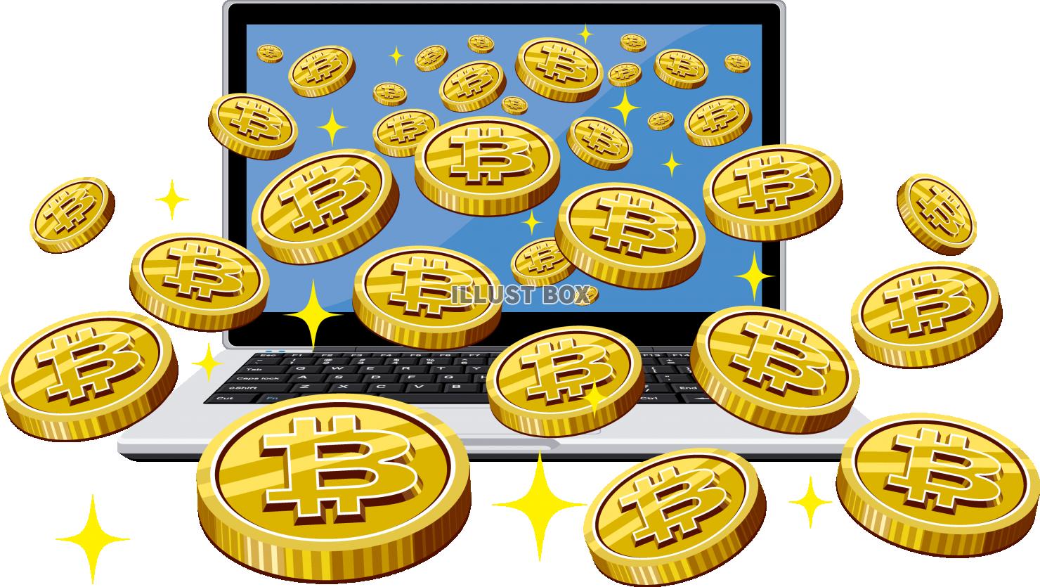 ビットコインイラスト - No: 23652486無料イラスト・フリー素材なら「イラストAC」