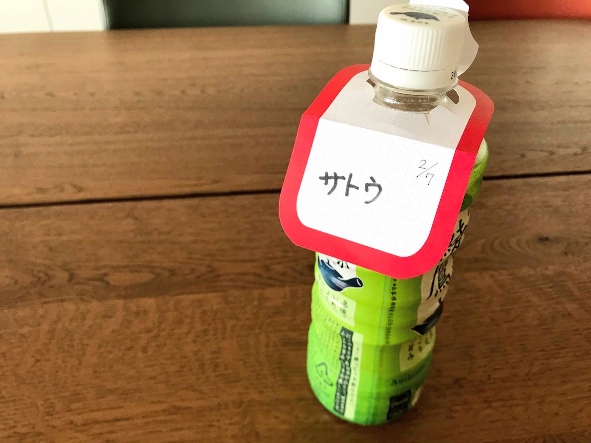 冷蔵庫の中きれいにの張り紙 Office Word PDF形式Wordで張り紙