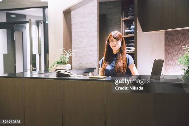 フリー素材 ホテルの背景イラスト