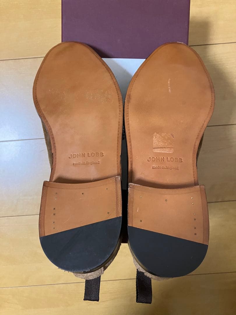 期間限定値下げハンドメイド‼️柔らか牛革靴美品‼️新品未使用‼️ セール