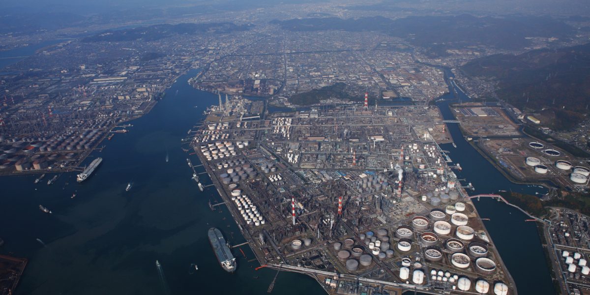 水島工業地帯の写真素材 - PIXTA