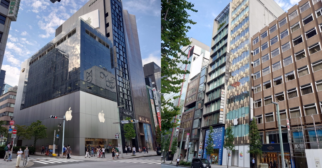 アップルストア銀座店、初売りに800人が行列 - 銀座経済新聞