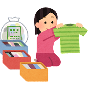 整理をしている人のイラストかわいいフリー素材集 いらすとや