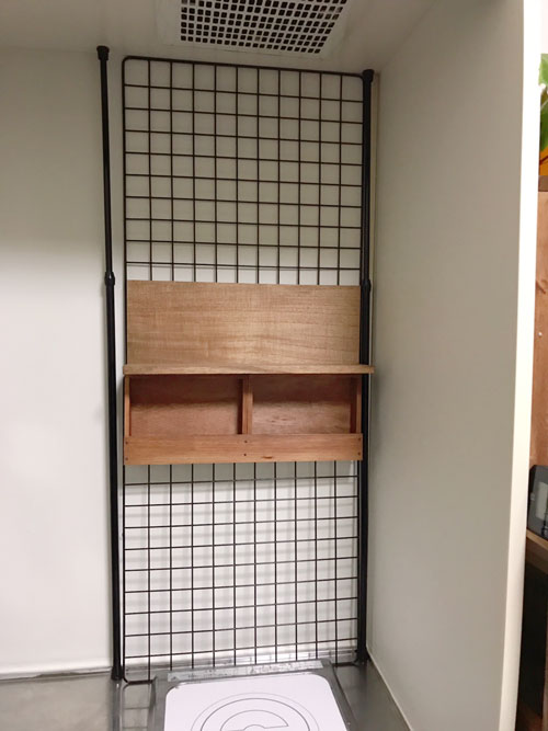 つっぱり棒収納 ワイヤーネット受け- 100均 通販 ダイソーネットストア 公式