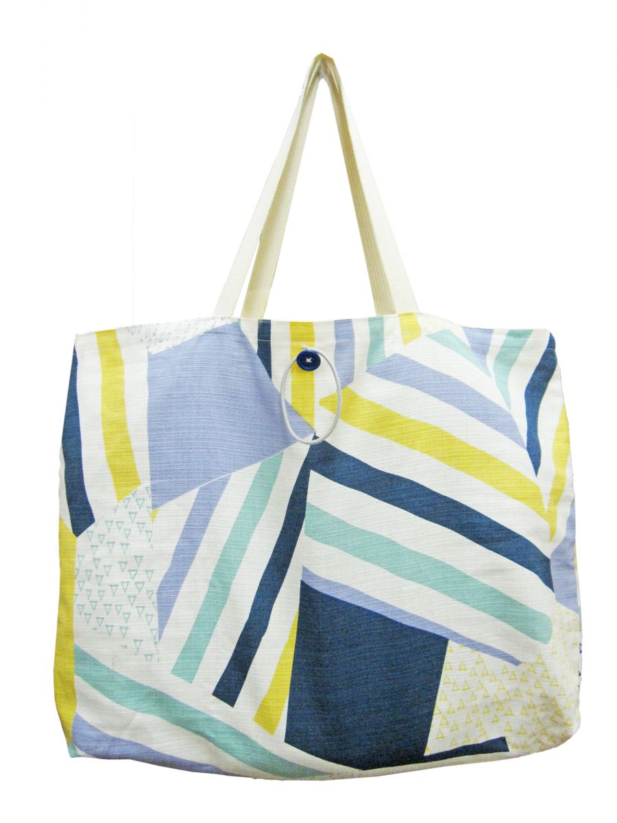 かんたんなのにしっかり丈夫！たためるエコバッグの作り方nunocoto