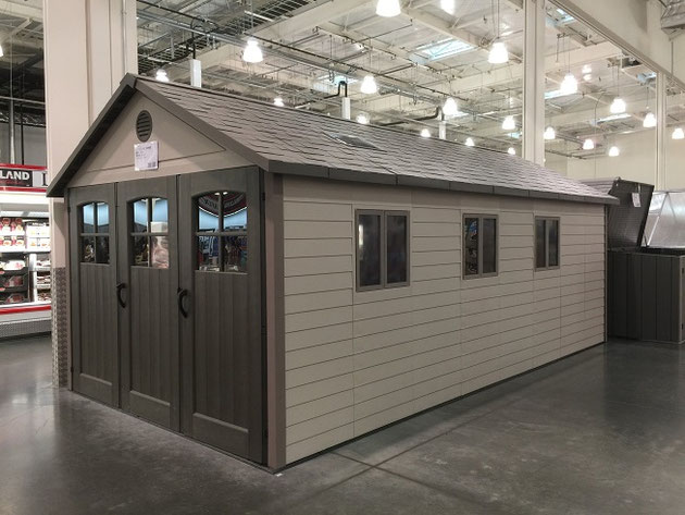 コストコの物置小屋 ダーウィン編 組み立てました