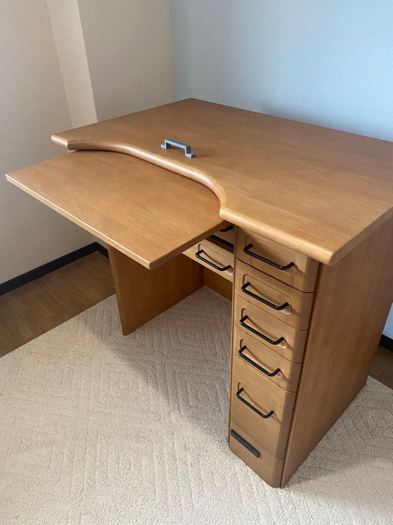 彫金机 袖なし 作業台 レトロ テーブル Engraving Work DeskFURUICHI 古一