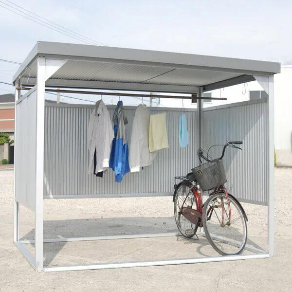 ホントに買いなのか？物置と自転車置き場の一体型タイプはどうよ？ プロの本音 庭ファン