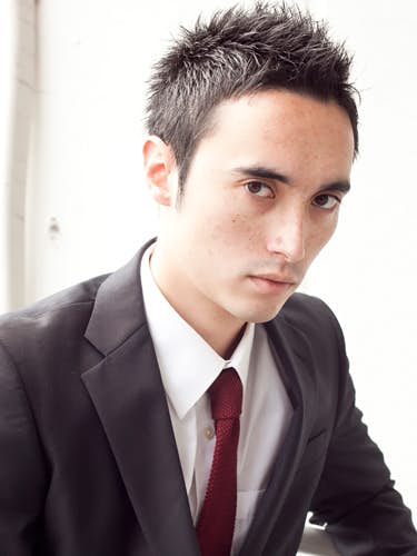 トラッドビジネスショート：メンズ・ビジネスビューティーBOXヘアカタログ