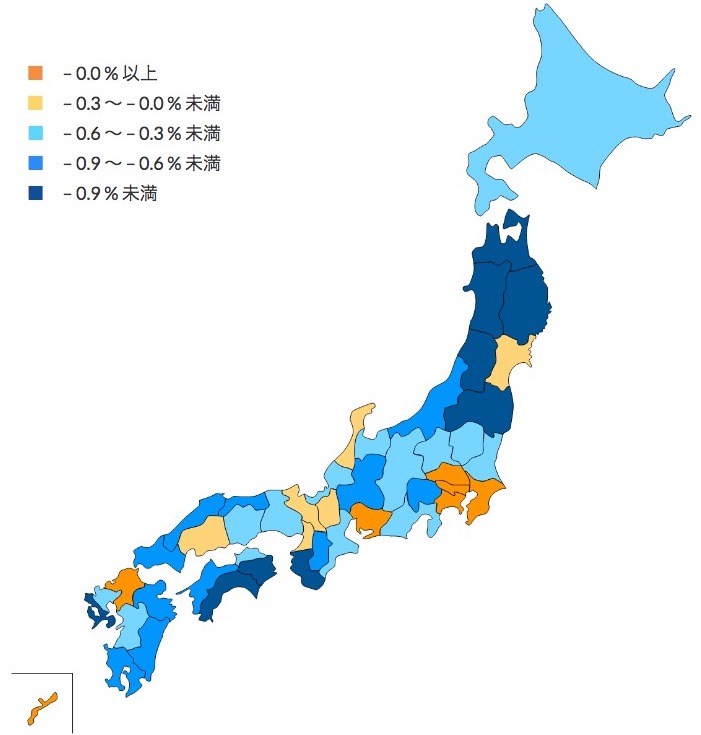 若年女性の増加率トップ3 東京都港区､東京都中央区､つくばみらい市 - 日本経済新聞