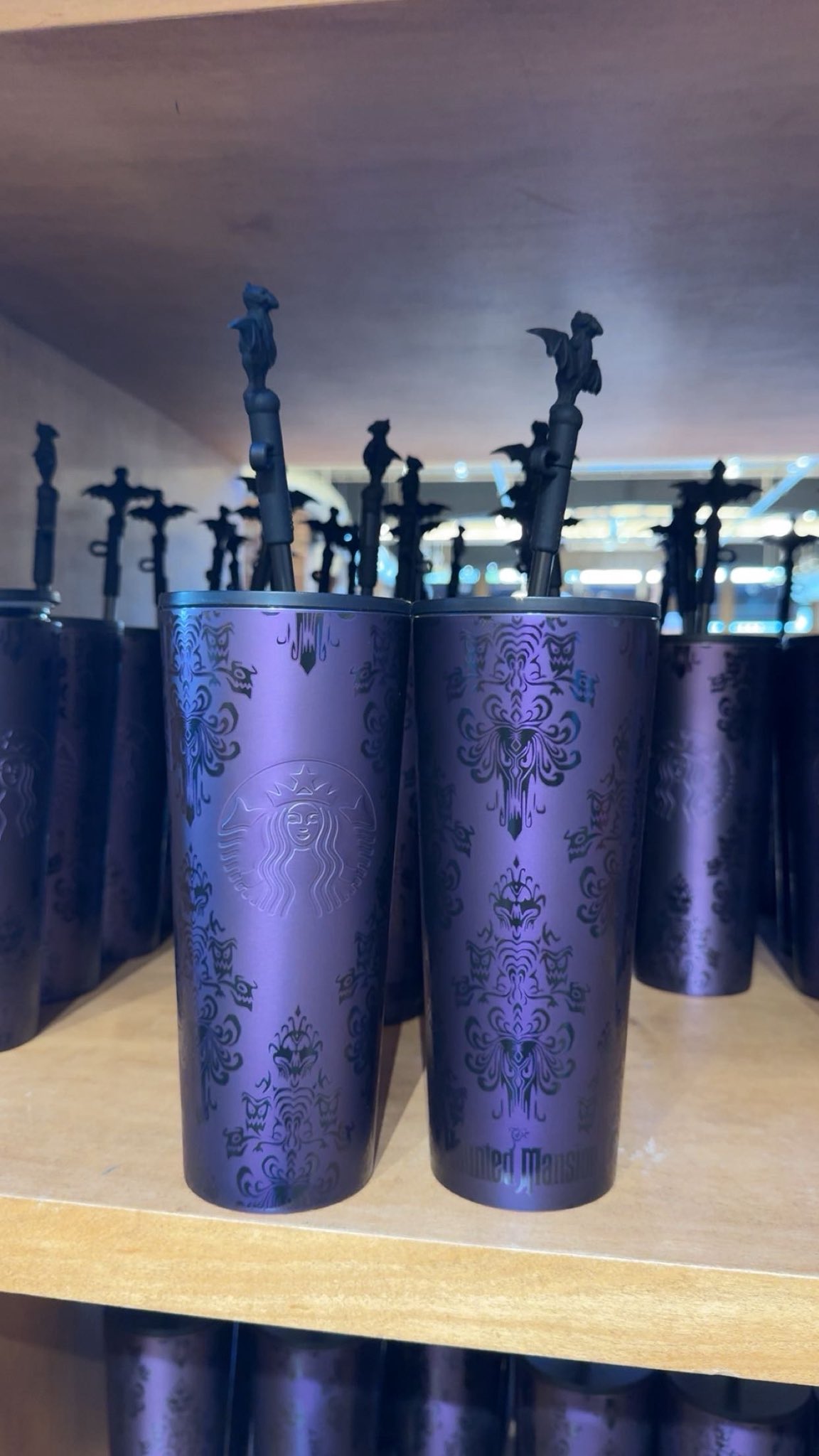スターバックス ディズニーランド コラボ キラキラタンブラー スタッズ 海外 アメリカ☆ディズニー❌スターバックス☆タンブラ