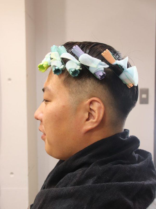 20代30代ビジネスカジュアルアイロンパーマ大人刈り上げ神田、浅草の理容室、床屋銀座マツナガ