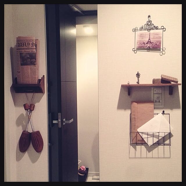 山崎実業 ダンボール新聞ストッカー タワー towerインテリア雑貨・タワーシリーズモノギャラリ