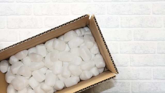 家電・家具の配送設置業で大量に発生する発泡スチロールの処理コストを削減。環境機器カタログ