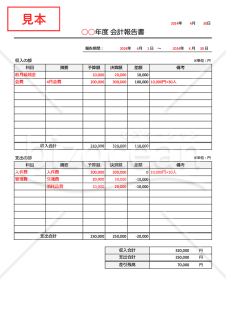 Googleスプレッドシート スプレッドシートで作る営業月報 報告書 A4・1枚 bizocean ビズオーシャン