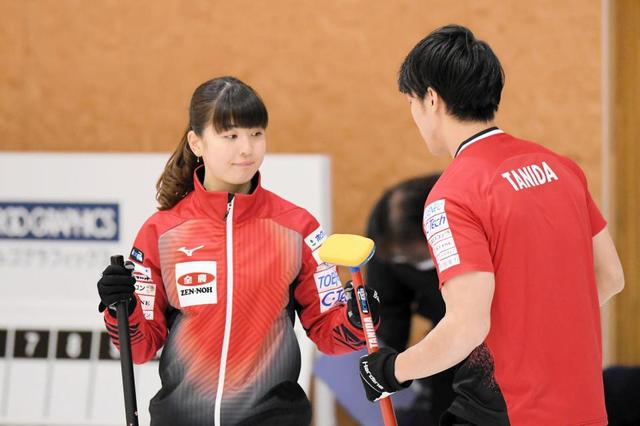 松村千秋選手とチャッスーペアを応援するページ - 中部電力カーリング部💖 Canad Inns Women's Classic 中部電力カーリング部VSキム・ウンジョン戦 5-6で敗戦😭 ３敗目を喫して予選敗退です😨 お疲れ様でした。中部電力カーリング部北澤育江松村千秋中嶋星奈
