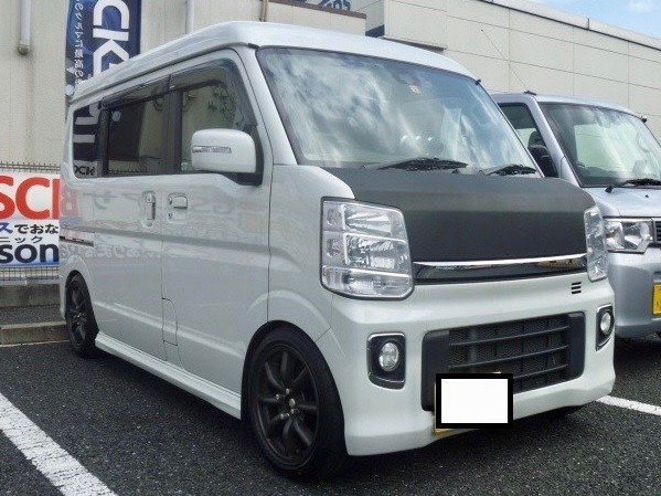 スズキ エブリーワゴン DA17W カーナビ、タイヤホイールセット装着スズキ エブリイワゴン ホイール タイヤ・ホイール関連 > ホイール交換スタッフ日記ミスタータイヤマン 上山タイヤ、カー用品ショップ ブリヂストンのタイヤ専門店