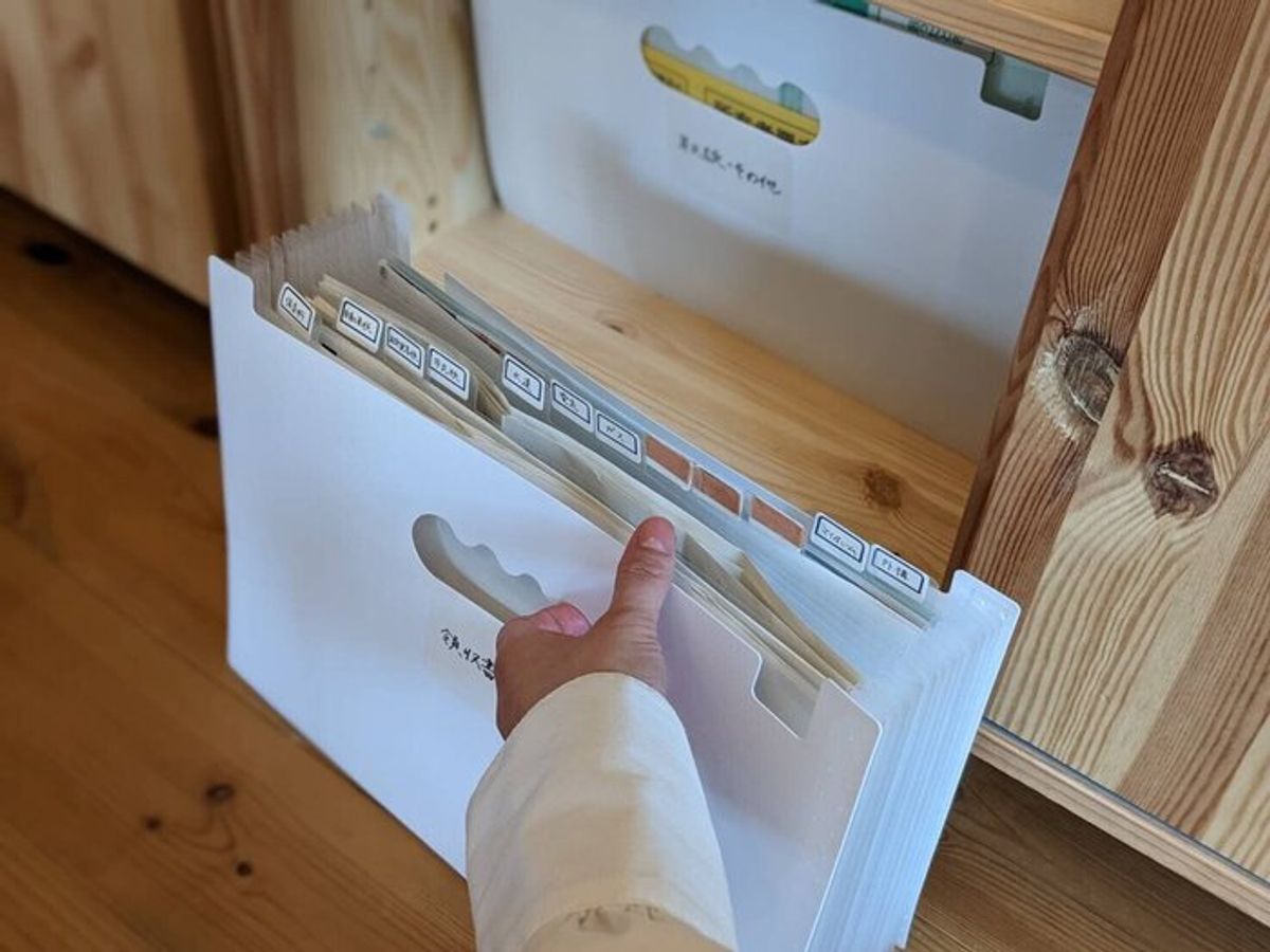 ずぼら主婦の書類整理 - 小さな暮らしNOTE