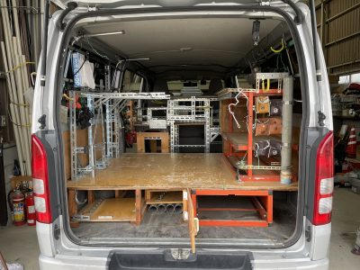 先日お預かりしたハイエースの荷台の制作開始しました こだわり満載のオーナーさんに応えれるよう頑張りますマキタ信者職人棚収納電気工事士ハイエース好きな人と繋がりたいハイエースバンハイエース ハイエース職人仕様ハイエースカスタムハイエース