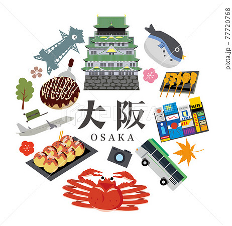 大阪の検索結果かわいいフリー素材集 いらすとや
