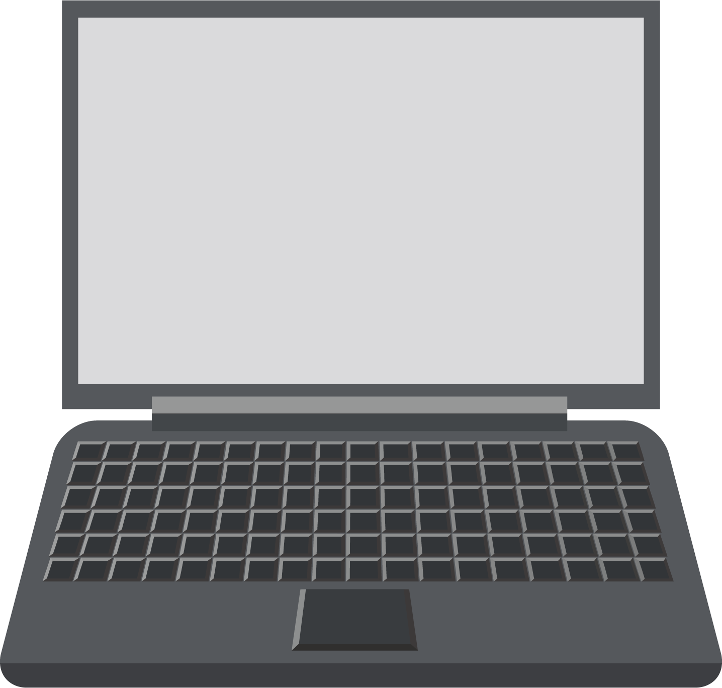 ノートパソコンと画面のイラスト無料のフリー素材 イラストエイト