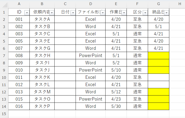 見えるセルだけをコピーするにはフィルターか 可視セル を選択Excel 2013初心者のためのOffice講座