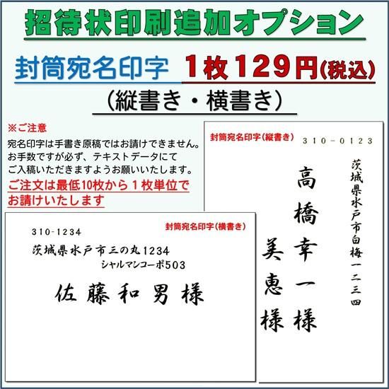 入稿テクニック - 宛名印刷はがきについて イロドリ 激安のネット印刷通販