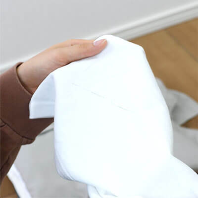 作業服 ボールペンインクしみ 洗濯済みしみ抜き 綿・ポリエステル素材 - きものと洋服でお困りのあなたへ