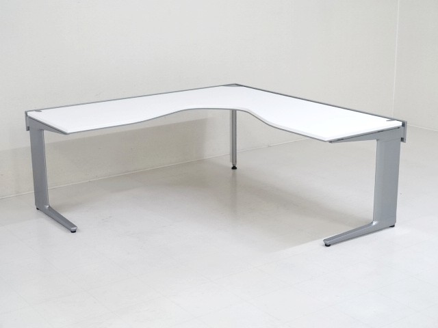 コクヨ L型デスク 1600×1200 L字デスク 中古 Ｌ字机 中古デスク 中古オフィス家具 オフィスデスク 事務机 左1200mm創作品モールあるる