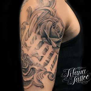 81 Stunning Money Rose Tattoo Designs for Men